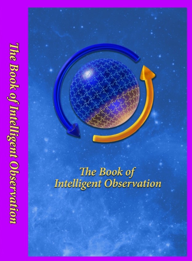 Cover of The Book of Intelligent Observation by Dual Worlds Church.